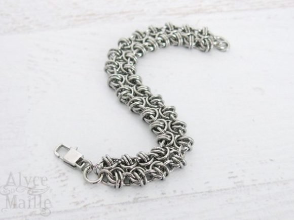 Gridlock Stainless Steel Bracelet