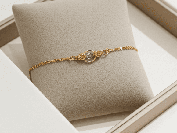 Crystal and Gold Bracelet as seen on Jane The Virgin
