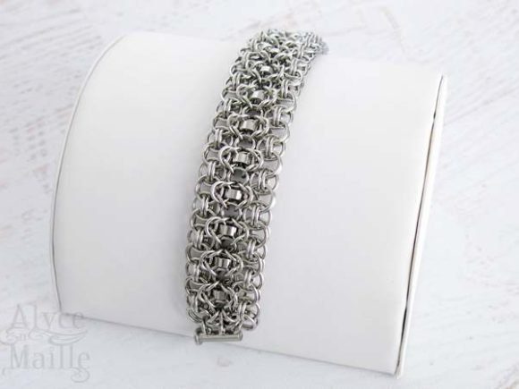 Rondo a la Byzantine Stainless Steel Bracelet