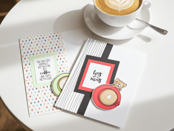 Coffee Greeting Card Set
